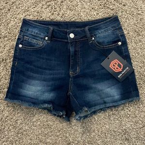 Born Primitive Stretchy Female Liberty Jorts Sz M